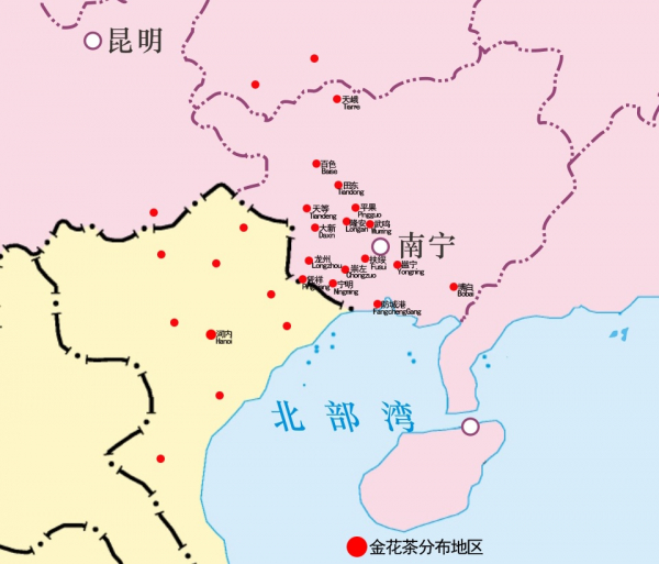 Distribution map 