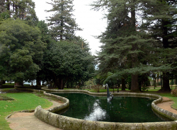 View of Soutomaior Botanic Park