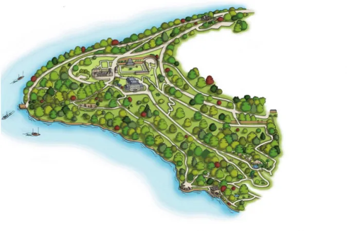 French baroque garden Greenway
