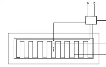 Fig.1  Ground heating wire paving schematic diagram