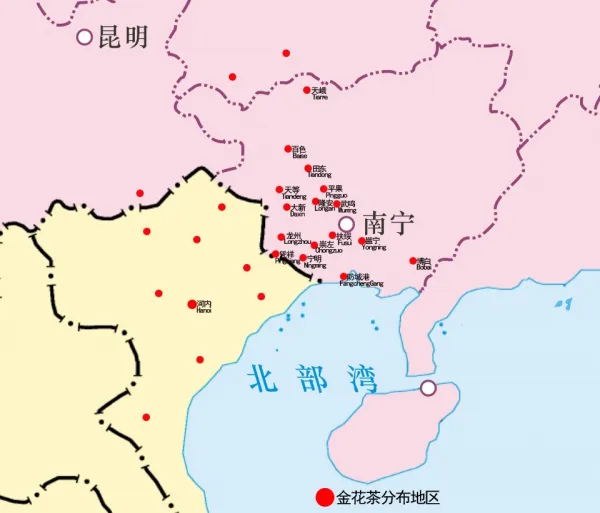 Distribution map 